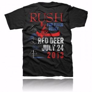 flood relief concert shirt photo