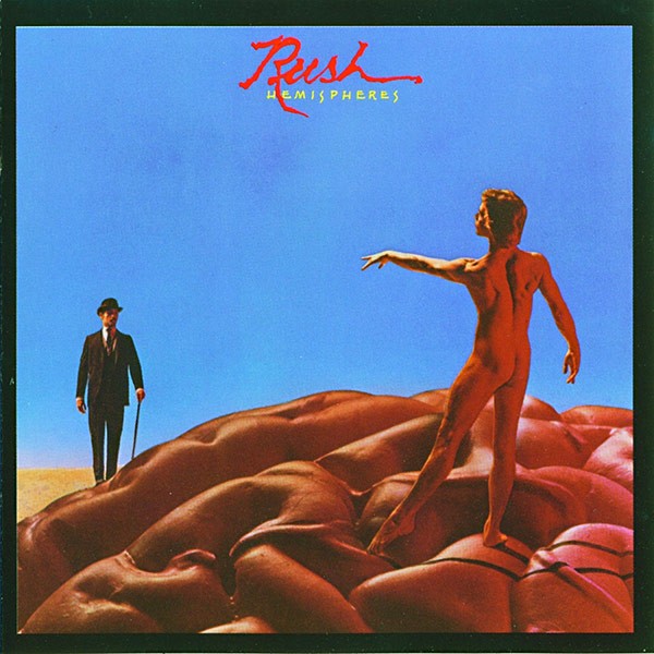 RUSH Hemispheres Cover