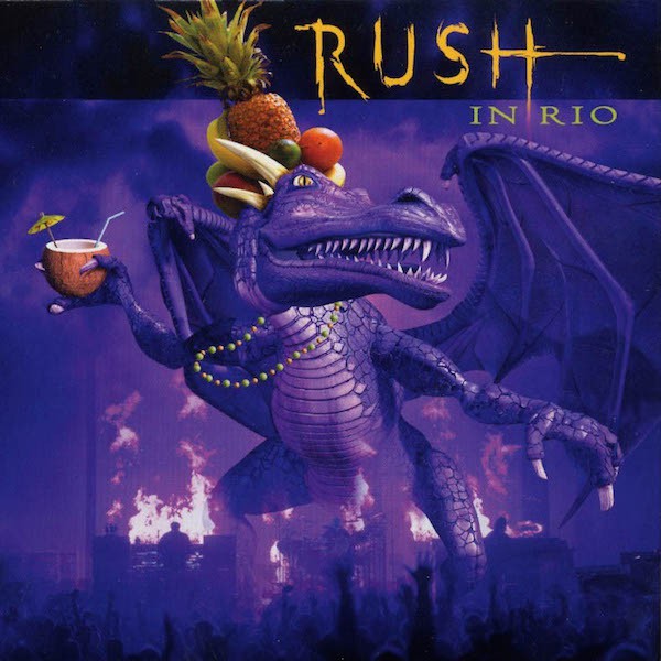 RUSH Rush In Rio Cover
